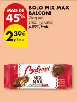 Pingo Doce Bolo mix max balconi promoção