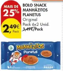 Pingo Doce Bolo snack manhãzitos planetus promoção