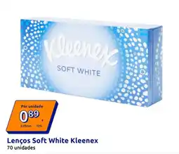Action Lenços Soft White Kleenex promoção