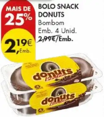 Pingo Doce Bolo snack donuts promoção