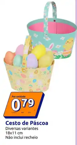 Action Cesto de Páscoa promoção