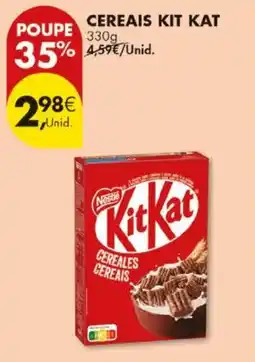 Pingo Doce Cereais kit kat promoção