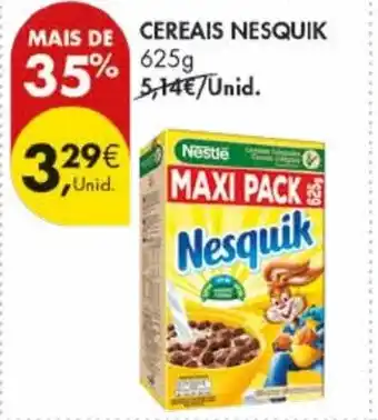 Pingo Doce Cereais nesquik promoção