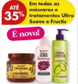 Pingo Doce Em todas as máscaras e tratamentos Ultra Suave e Fructis promoção