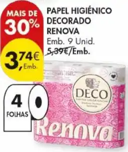 Pingo Doce Papel higiénico decorado renova promoção