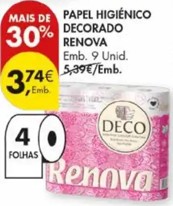 Pingo Doce Papel higiénico decorado renova promoção