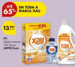 Pingo Doce Xau pó sabão natural 140 doses promoção