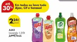Pingo Doce Ajax lavanda promoção