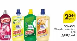 Pingo Doce Sonasol Óleo de amêndoas promoção
