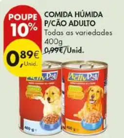 Pingo Doce Comida húmida p/cão adulto promoção