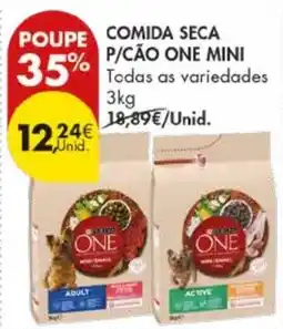 Pingo Doce Comida seca p/cão one mini promoção