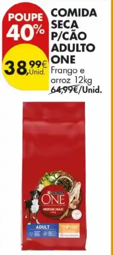 Pingo Doce Comida seca p/cao adulto one promoção