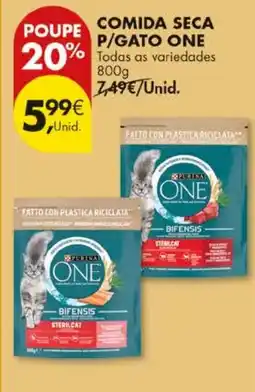 Pingo Doce Comida seca p/gato one promoção