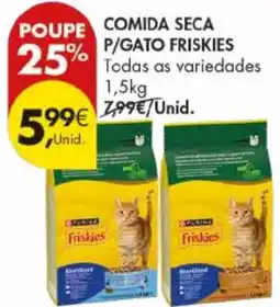 Pingo Doce Comida seca p/gato friskies promoção