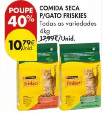 Pingo Doce Comida seca p/gato friskies promoção