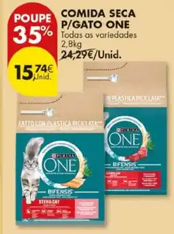 Pingo Doce Comida seca p/gato one promoção