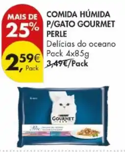 Pingo Doce Comida húmida p/gato gourmet perle promoção