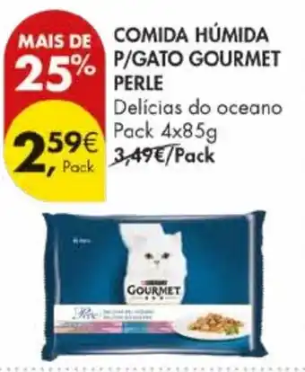Pingo Doce Comida húmida p/gato gourmet perle promoção