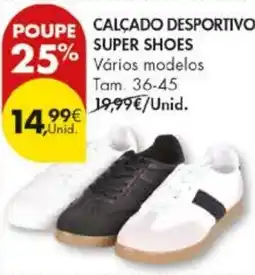 Pingo Doce Calçado desportivo super shoes promoção