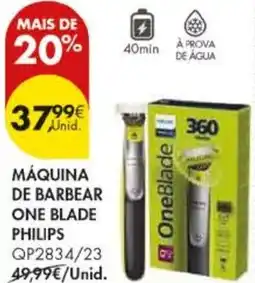 Pingo Doce Máquina de barbear one blade philips promoção