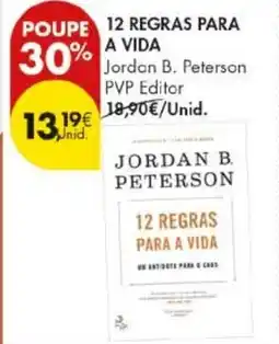 Pingo Doce 12 regras para a vida Jordan B. Peterson PVP Editor promoção