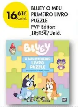 Pingo Doce Bluey o o meu primeiro livro puzzle primeiro livro puzzle promoção