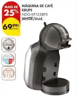 Pingo Doce Máquina de café krups NDG-KP123BPO promoção