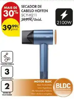 Pingo Doce Secador de cabelo hoffen promoção