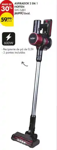 Pingo Doce Aspirador 2 em 1 hoffen promoção