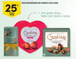 Continente Nos bombons da marca guylian promoção