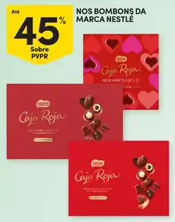 Continente Nos bombons da marca nestlé promoção