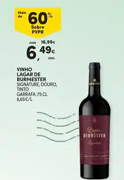 Continente Vinho lagar de burmester promoção