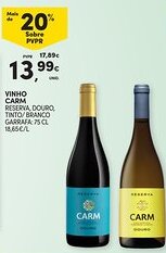 Continente Vinho carm promoção