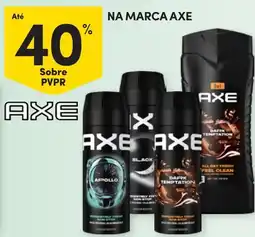 Continente Na marca axe promoção