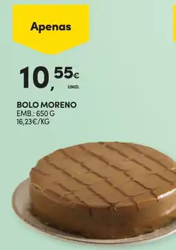 Continente Bolo moreno promoção