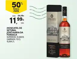 Continente Moscatel de setubal josé maria da fonseca promoção
