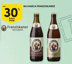 Continente Na marca Franziskaner promoção