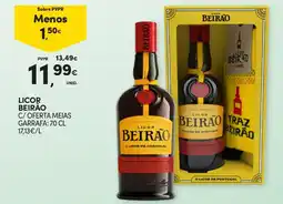 Continente Licor beirão promoção