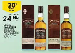 Continente Whisky tamnavulin promoção