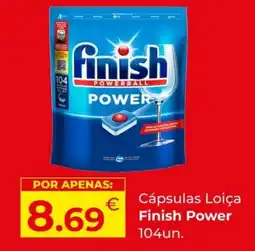 Miranda Supermercados Cápsulas Loiça Finish Power 104un. promoção