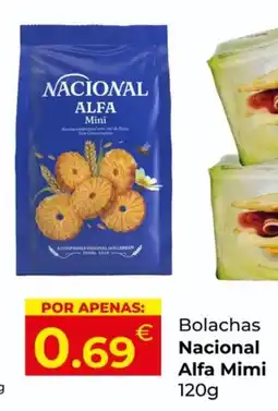 Miranda Supermercados Bolachas Nacional Alfa Mimi promoção