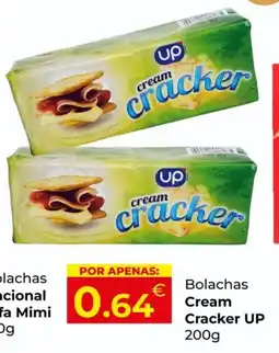 Miranda Supermercados Bolachas Cream Cracker UP promoção