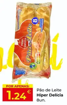 Miranda Supermercados Pão de Leite Híper Delícia promoção
