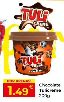 Miranda Supermercados Chocolate Tulicreme promoção