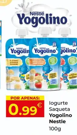 Miranda Supermercados logurte Saqueta Yogolino Nestle promoção
