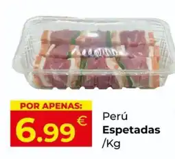 Miranda Supermercados Perú Espetadas promoção