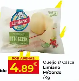 Miranda Supermercados Queijo s/ Casca Limiano M/Gordo promoção