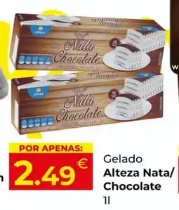 Miranda Supermercados Gelado Alteza Nata/ Chocolate promoção