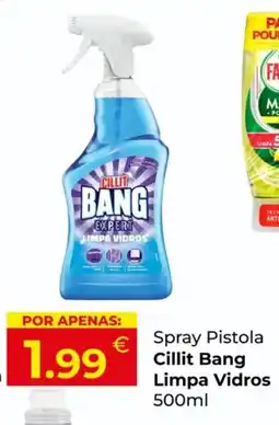 Miranda Supermercados Spray Pistola Cillit Bang Limpa Vidros promoção