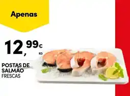 Continente Postas de salmão frescas promoção